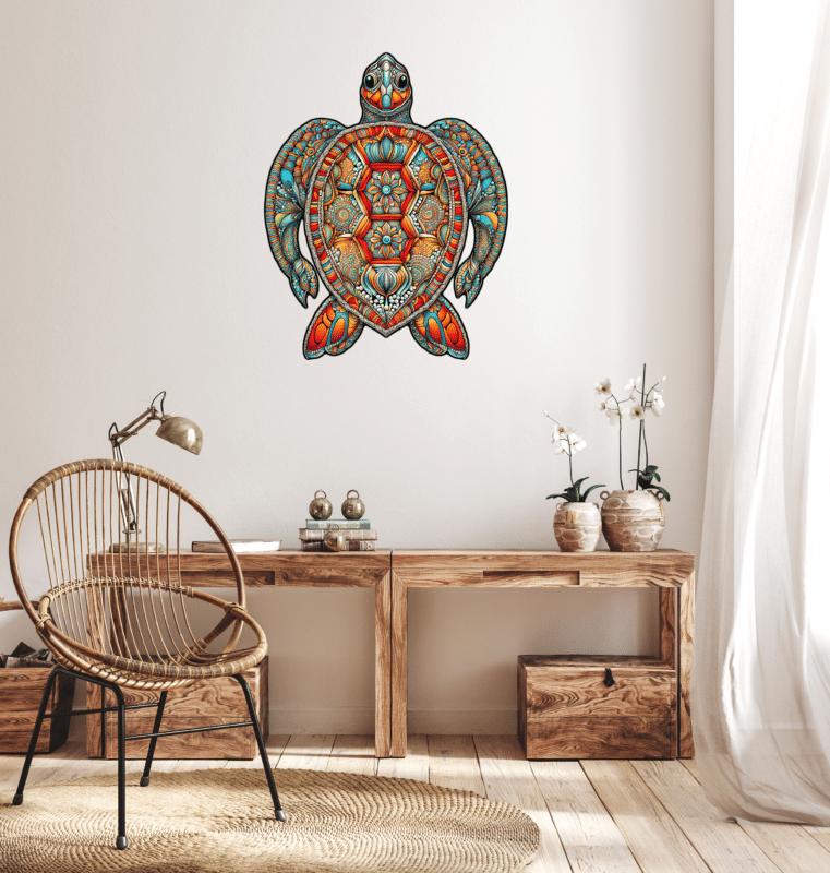 turtle wall art